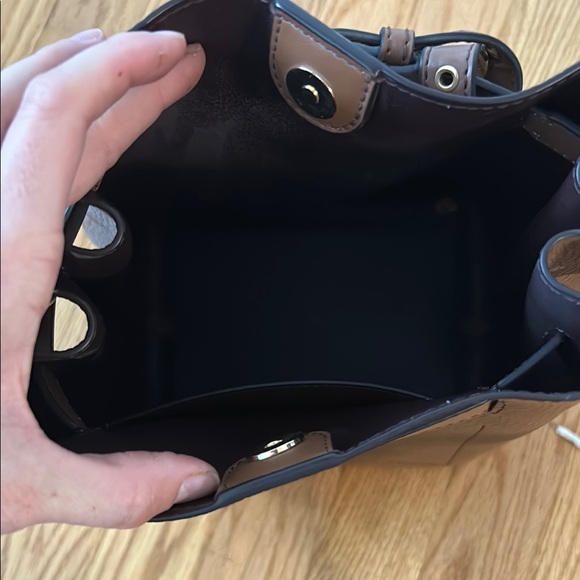 Michael Kors Brown Leather Bucket Bag - Picture 3 of 6